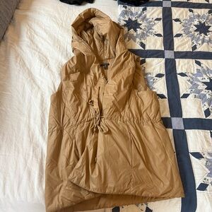 Eileen Fisher Recycled Nylon Hooded Vest